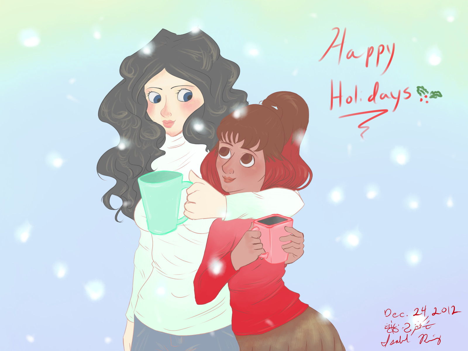 Karis comic | "Happy Holidays"