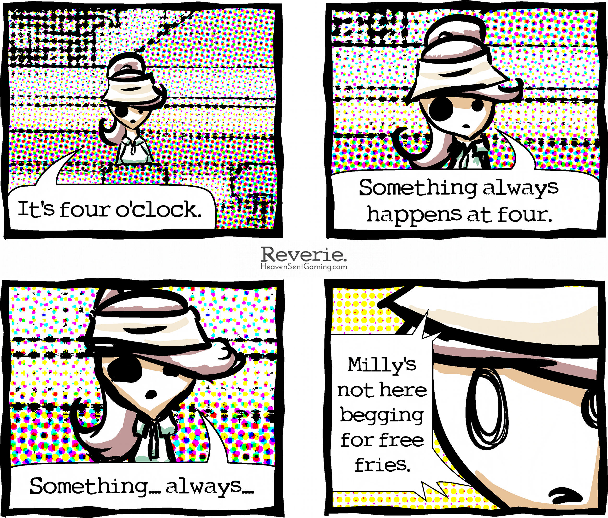 Reverie comic | "Milly Is Missing!" | http://reverie.heavensentgaming.com/archive/milly-is-missing/ ‎